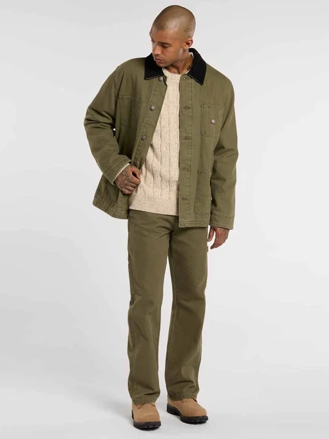 Sweter męski z bawełny Dickies DK0A87ORL171 S Beżowy - obraz 3