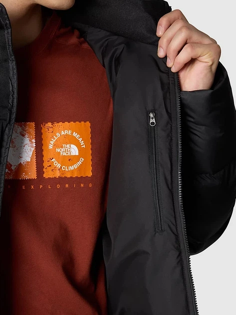 Kurtka zimowa męska pikowana The North Face NF0A853IJK31 L Czarna - obraz 4