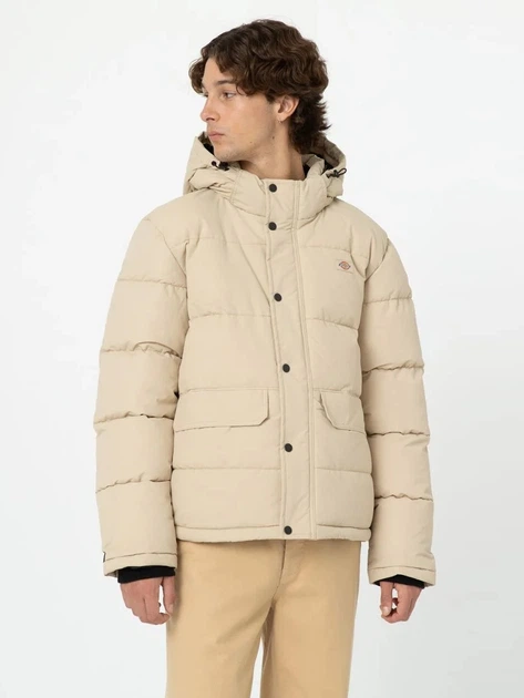 Куртка зимова коротка чоловіча Dickies DK0A4Y3WF951 L Бежева (800070313465) - зображення 1