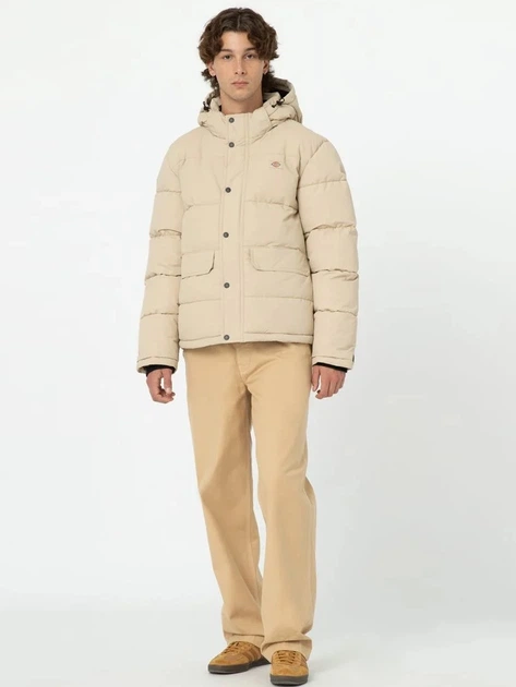 Куртка зимова коротка чоловіча Dickies DK0A4Y3WF951 L Бежева (800070313465) - зображення 3
