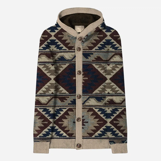 Кардиган чоловічий Tooco TOCOM-HPU-BOSFORO-SAND L Бежевий (800070330585) - зображення 1