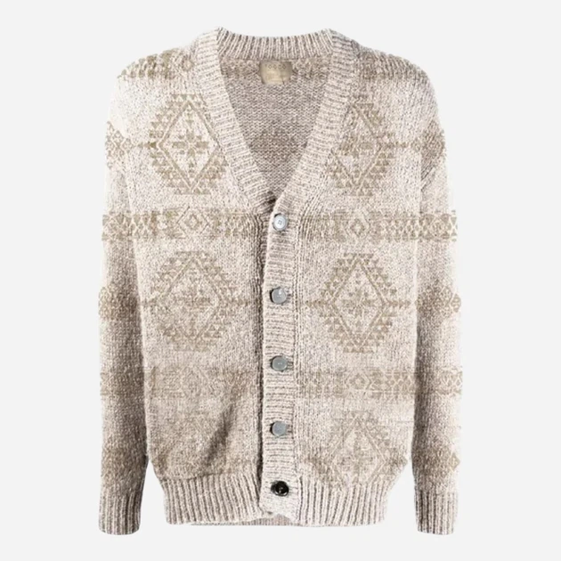 Кардиган чоловічий Tooco TOCOM-VRS-MAYA-OFW L Молочний (800070330591) - зображення 1