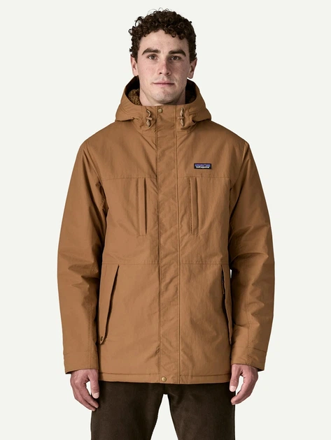 Kurtka parka męska z kapturem Patagonia 27023-DRBN L Brązowa - obraz 1
