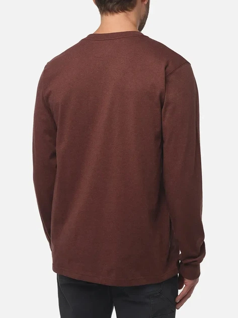 Лонгслів чоловічий Carhartt EK231-B86 M Коричневий (800070342722) - зображення 2