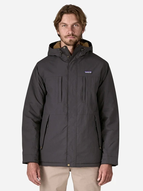 Kurtka parka męska z kapturem Patagonia 27023-INBK M Czarna - obraz 1