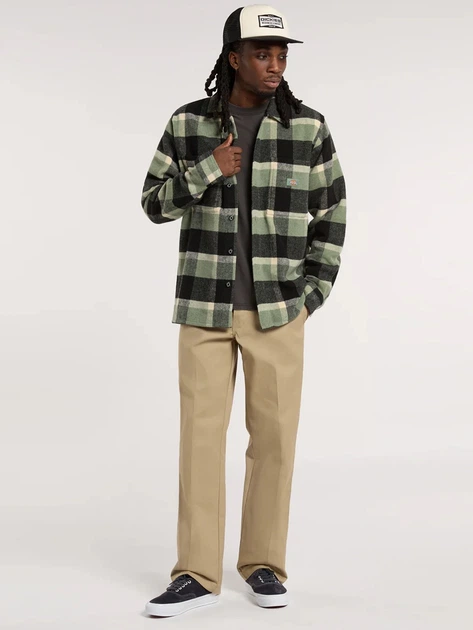 Сорочка чоловіча Dickies DK0A4XZZL191 M Зелена (800070348023) - зображення 3