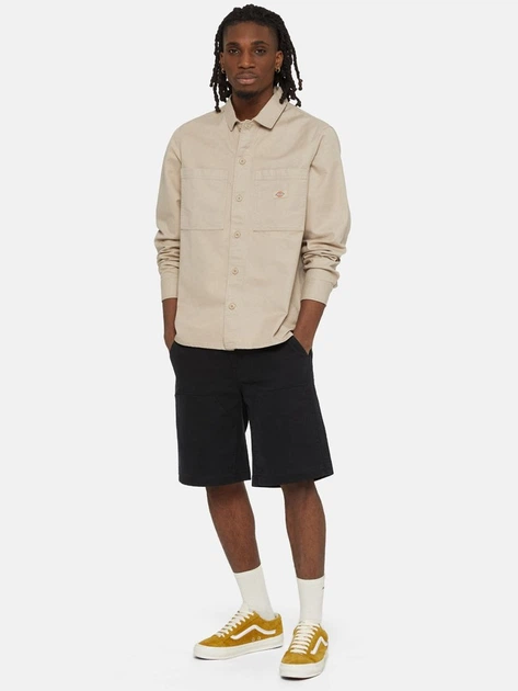 Сорочка бавовняна чоловіча Dickies DK0A4Y4TSS01 S Бежева (800070321131) - зображення 3