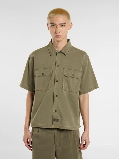 Koszula męska z krótkim rękawem Dickies DK0A4Z7QMGR1 L Zielona - obraz 1