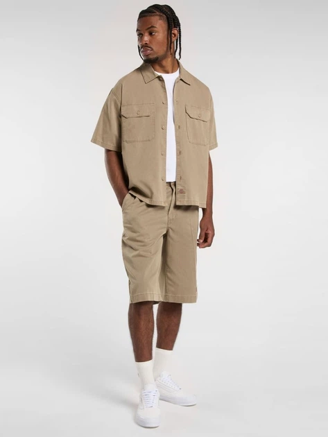 Сорочка літня чоловіча Dickies DK0A4Z7Q0DS1 M Бежева (800070340052) - зображення 3