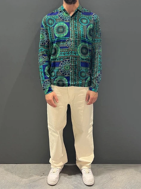 Сорочка чоловіча Tooco TOCOM-LSH-OASIS-GREN XL Зелена (800070325255) - зображення 3