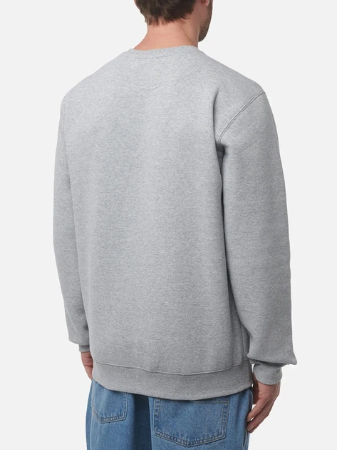 Світшот чоловічий Carhartt K124-HGY XL Сірий (800070333264) - зображення 2