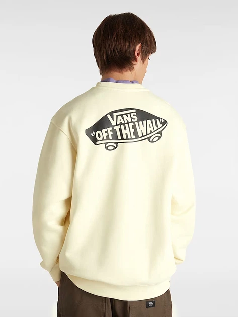 Bluza bez kaptura męska oversize Vans VN000P52E301 XL Żółta - obraz 2