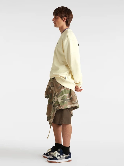 Bluza bez kaptura męska oversize Vans VN000P52E301 XL Żółta - obraz 3