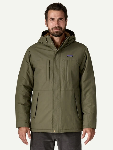 Kurtka parka męska z kapturem Patagonia 27023-BSNG XL Zielona - obraz 1