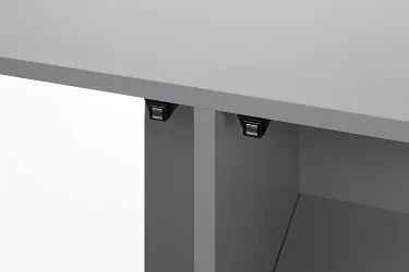 Szafka do akwarium AQUAEL 113246 Błyszcząca z drzwiami 120 x 40 x 72 cm biała (5905546191661) - obraz 3