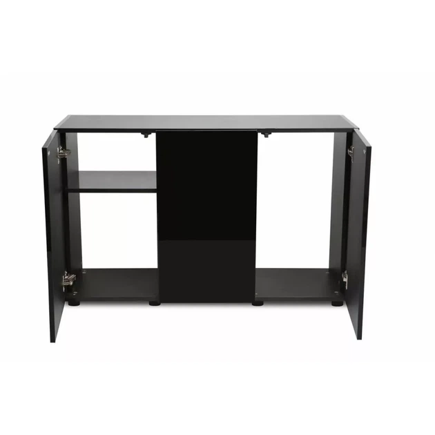 Szafka do akwarium AQUAEL 113631 Błyszcząca z drzwiami 150 x 40 x 72 cm czarna (5905546195171) - obraz 3