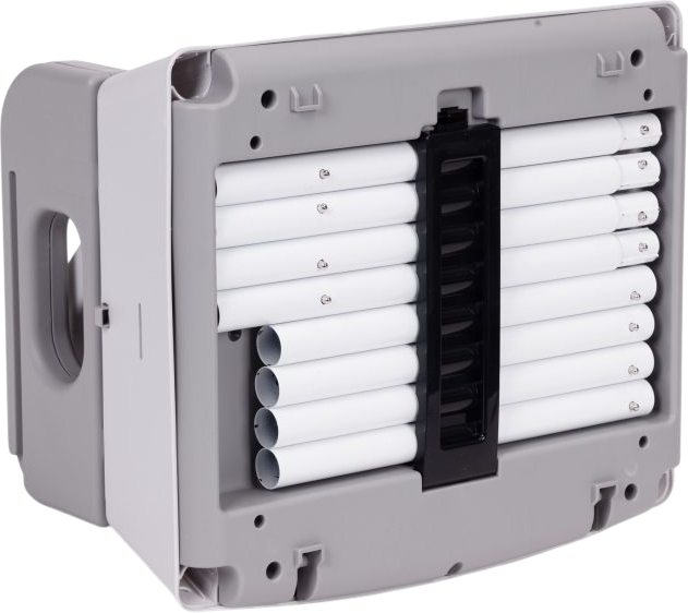 Krzesełko do karmienia EcoToys 3 w 1 Szare  HC523-GY (5905817008698) - obraz 5