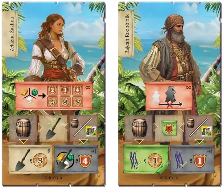 Доповнення до гри Rebel Пірати з Маракайбо Капітани (5906954790521) - зображення 3