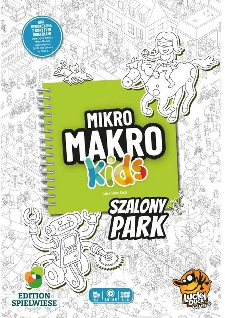 Gra planszowa Lucky Duck Mikromakro Kids (5905965252479) - obraz 2