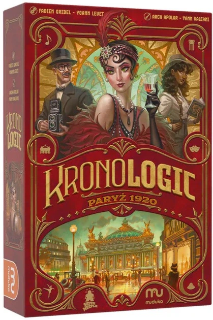 Gra planszowa Muduko Kronologic Paryż 1920 (5904262958008) - obraz 1