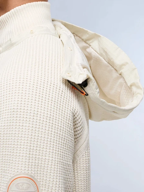 Kurtka przejściowa męska z kapturem Napapijri NP0A88SIN1J1 M Mleczna - obraz 4