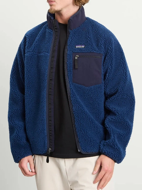 Kurtka przejściowa męska bez kaptura Patagonia 23057-CLMB L Niebieska - obraz 4