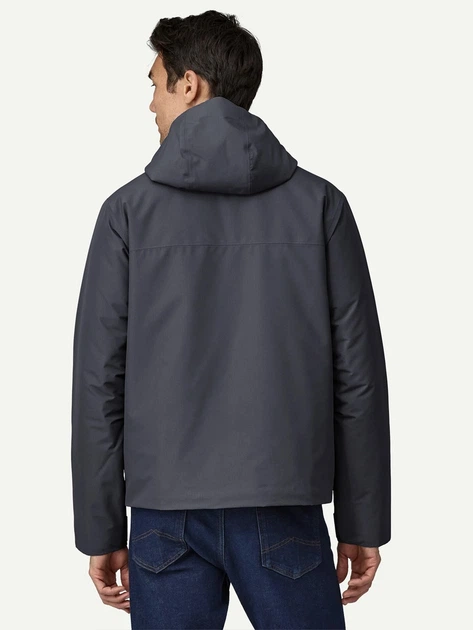 Куртка демісезонна з капюшоном чоловіча Patagonia 26490-SMDB L Темно-синя (800070345368) - зображення 2