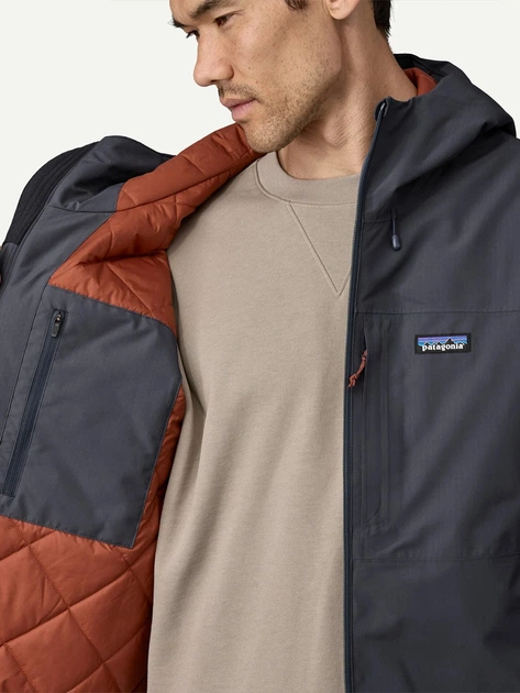 Kurtka przejściowa męska z kapturem Patagonia 26490-SMDB XL Granatowa - obraz 5