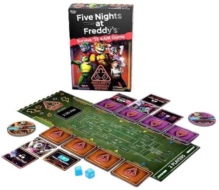 Gra planszowa Funko Five Nights At Freddy's Survive 'Til 6AM (wersja angielska) (8720077326958) - obraz 2