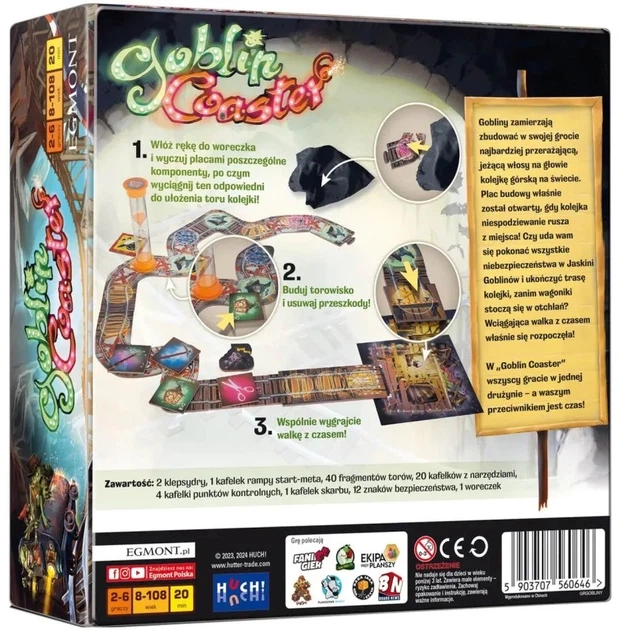 Gra planszowa Egmont Goblin Coaster (5903707560646) - obraz 3