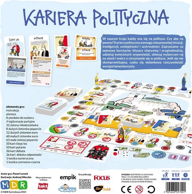 Gra planszowa MDR Kariera polityczna (5905669227001) - obraz 6