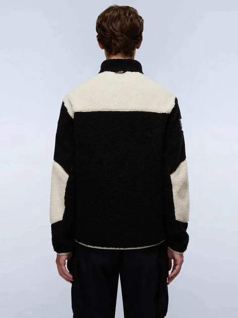 Kurtka przejściowa męska bez kaptura Napapijri NP0A4GNTMCB1 M Czarna - obraz 2