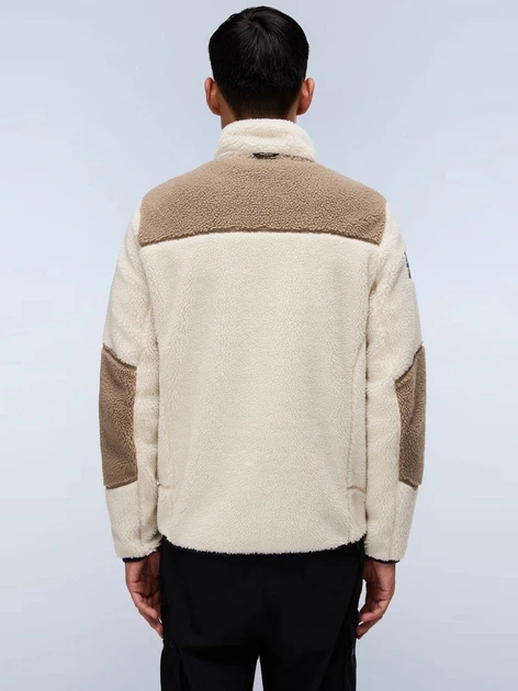 Куртка Шерпа демісезонна чоловіча Napapijri NP0A4GNTMQZ1 L Молочний/Коричневий (800070348554) - зображення 2