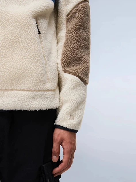 Kurtka przejściowa męska bez kaptura Napapijri NP0A4GNTMQZ1 M Mleczny/Brązowy - obraz 5