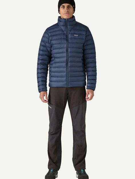 Kurtka puchowa męska zimowa Patagonia 84675-NENA XL Granatowa - obraz 3