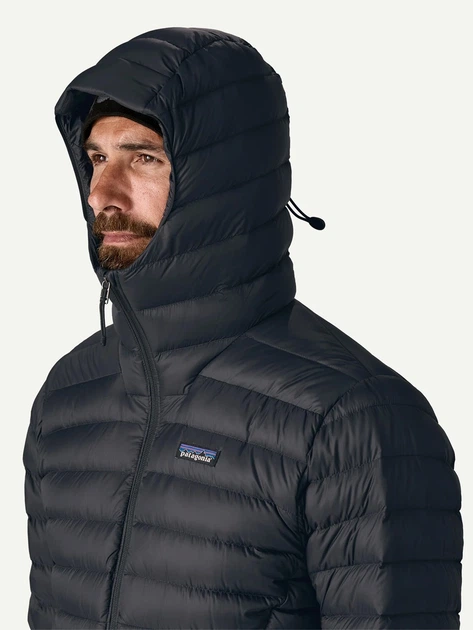 Kurtka puchowa męska zimowa Patagonia 84702-BLK S Czarna - obraz 4