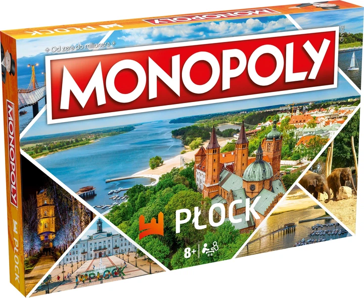 Настільна гра Hasbro Monopoly Плоцьк (5036905050333) - зображення 1