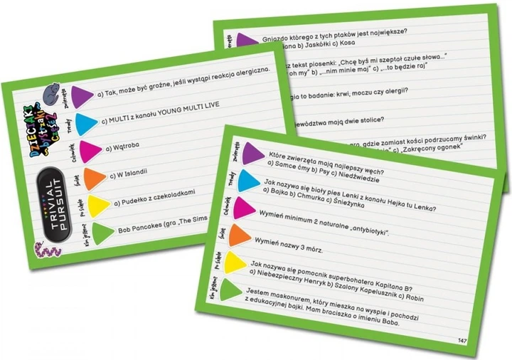 Настільна гра Winning Moves Trivial Pursuit: Дітки Розумники (5036905053747) - зображення 4