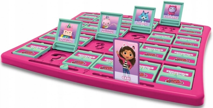 Gra planszowa Winning Moves Zgadnij kto to? Koci domek Gabi (5036905056953) - obraz 4