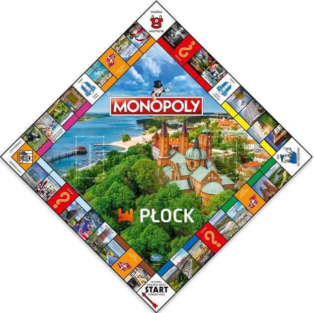 Настільна гра Hasbro Monopoly Плоцьк (5036905050333) - зображення 2