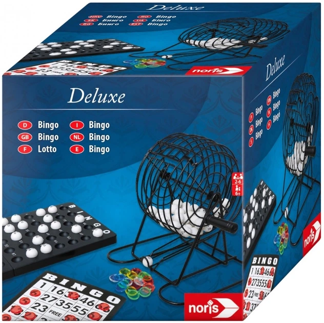 Настільна гра Noris Bingo Deluxe (4000826080114) - зображення 1