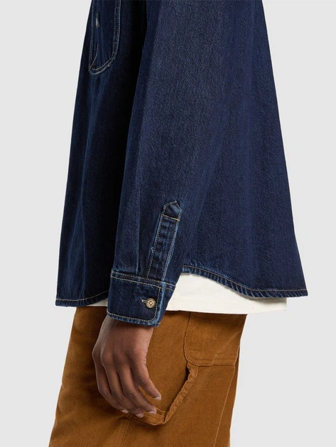 Сорочка джинсова чоловіча Dickies DK0A87PX0DD1 XL Синя (800070348145) - зображення 4