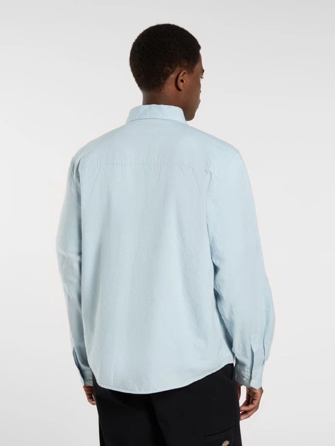 Сорочка бавовняна чоловіча Dickies DK0A87PYK661 M Блакитна (800070348148) - зображення 2