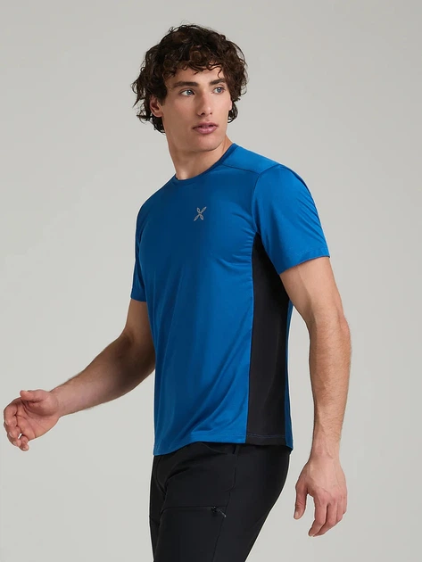 Koszulka sportowa męska Montura MTGN23X-JS616-87 L Niebieska - obraz 4