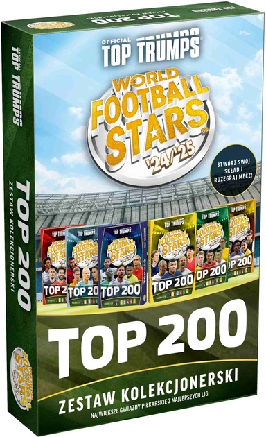 Gra planszowa Winning Moves Top Trumps World Football Stars (5036905058636) - obraz 1