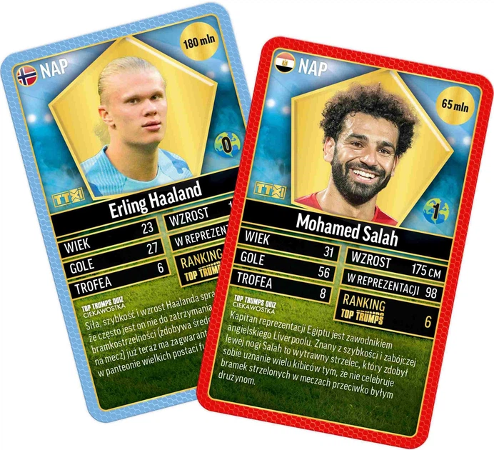 Gra planszowa Winning Moves Top Trumps World Football Stars (5036905058636) - obraz 3