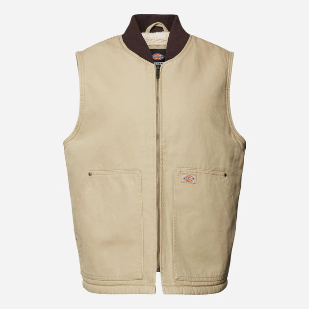 Bezrękawnik męski elegancki Dickies DK0A4XFXF021 S Beżowy - obraz 5