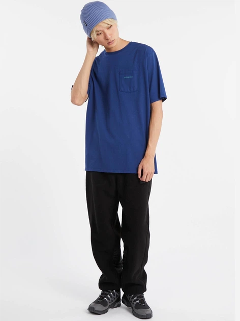 Футболка довга чоловіча Patagonia 37655-CLMB XL Синя (800070345385) - зображення 3