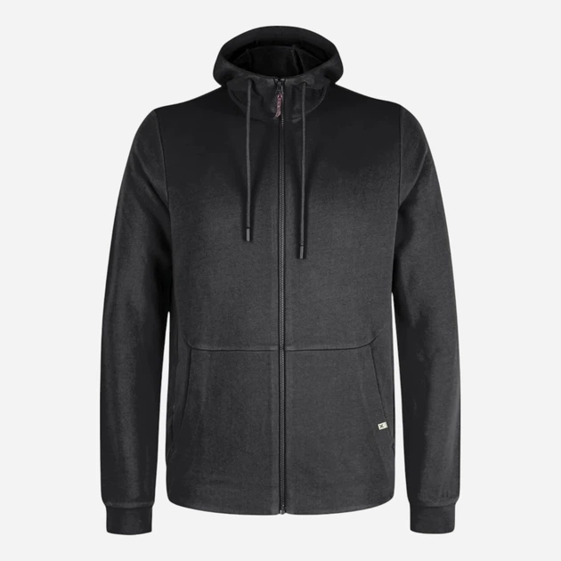 Bluza męska rozpinana streetwear z kapturem Montura MMAC33X-5029-90 M Czarna - obraz 1