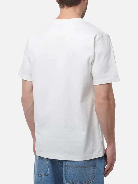 Koszulka męska bawełniana Carhartt 103296100 L Biała - obraz 2